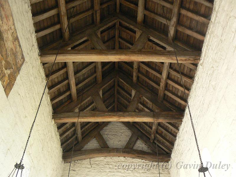 Ceiling, Escombe Saxon Church, Escombe P1060789.JPG